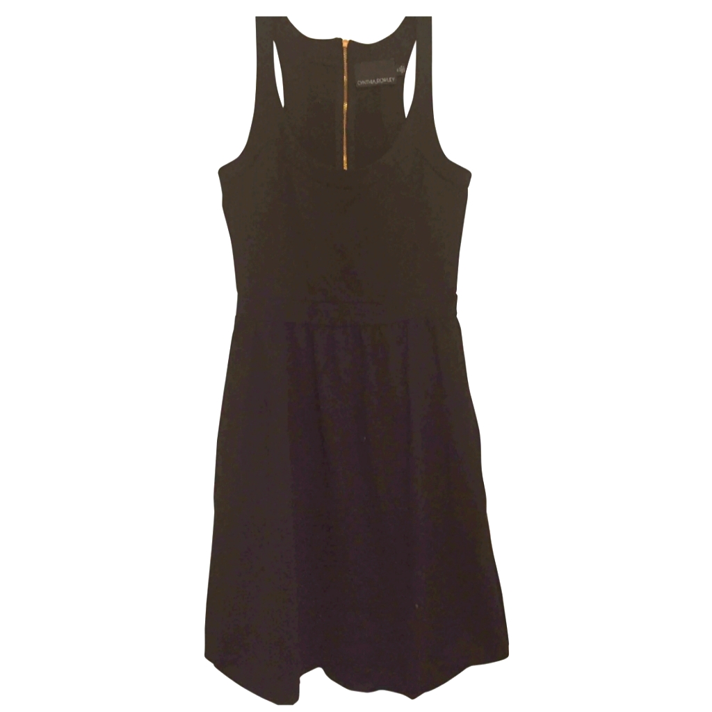 Cynthia Rowley Racerback Black Dress. Sz. S